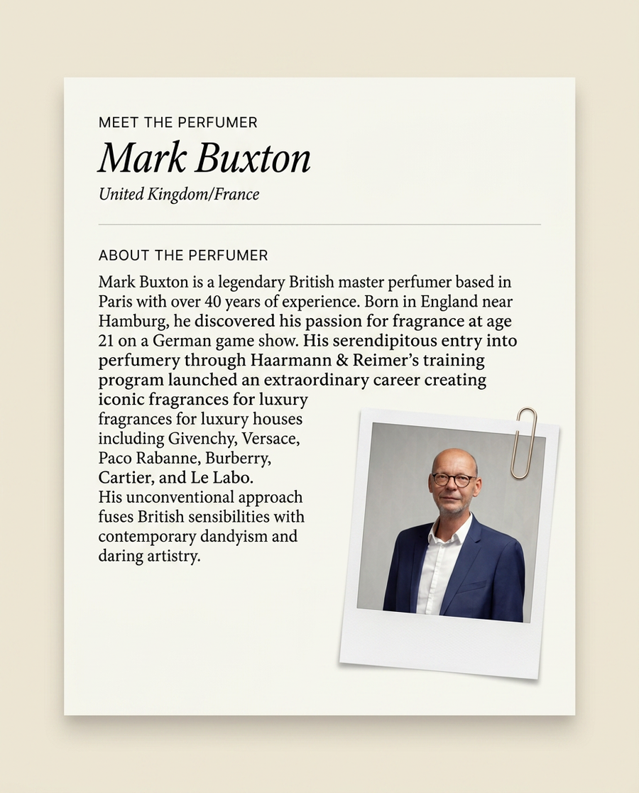 Mark Buxton perfumer profile