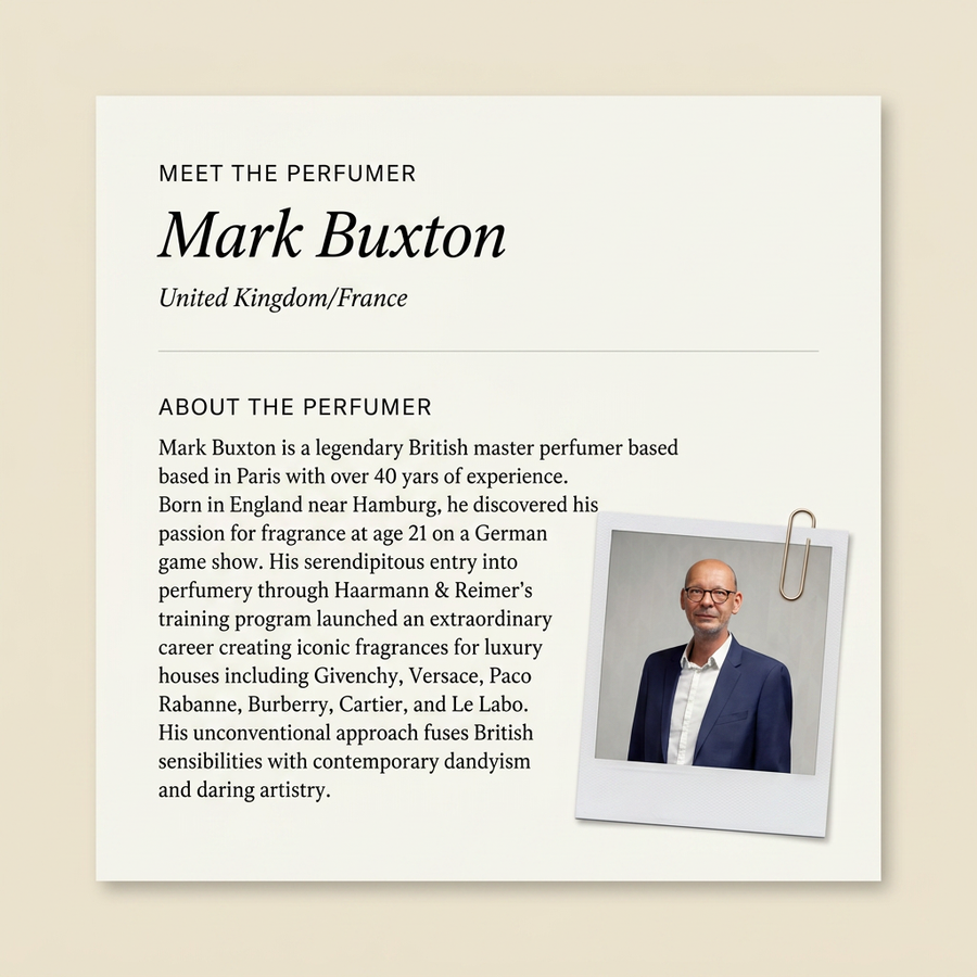 Mark Buxton perfumer profile