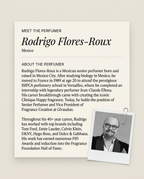 Rodrigo Flores-Roux perfumer profile