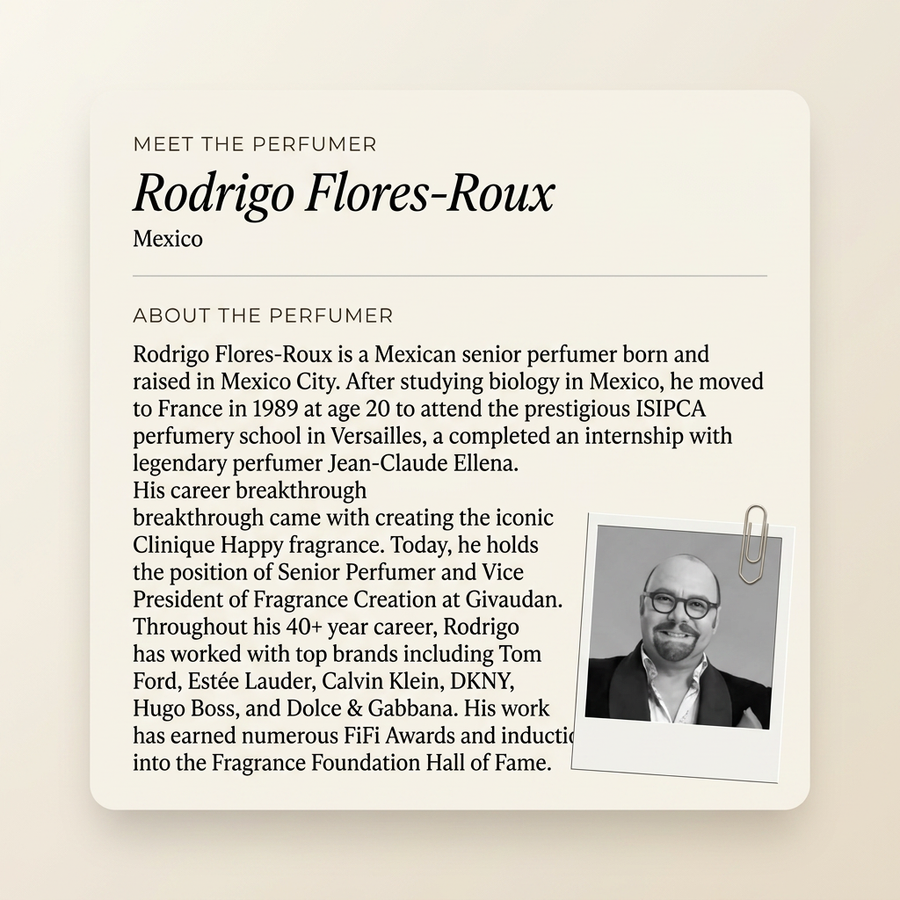 Rodrigo Flores-Roux perfumer profile