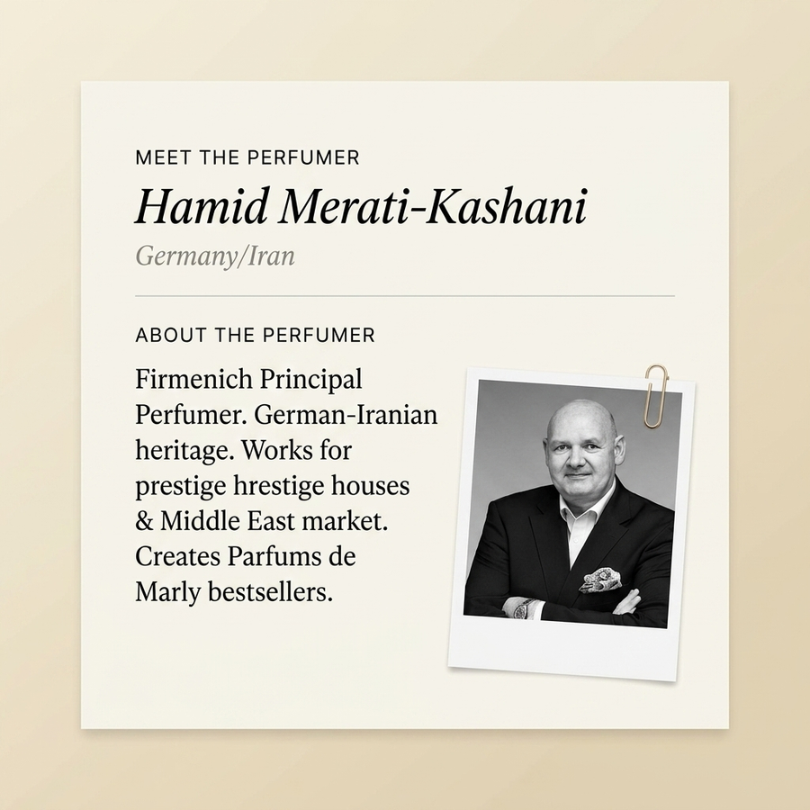 Hamid Merati-Kashani perfumer profile