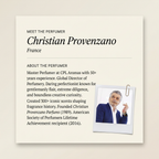 Christian Provenzano perfumer profile