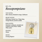 Agatho Parfum Rossopompeiano fragrance profile card
