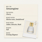 Agatho Parfum Senzaragione fragrance profile card