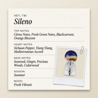 Agatho Parfum Sileno fragrance profile card