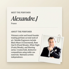 Alexandre.J perfumer profile