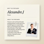 Alexandre.J perfumer profile