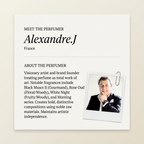 Alexandre.J perfumer profile