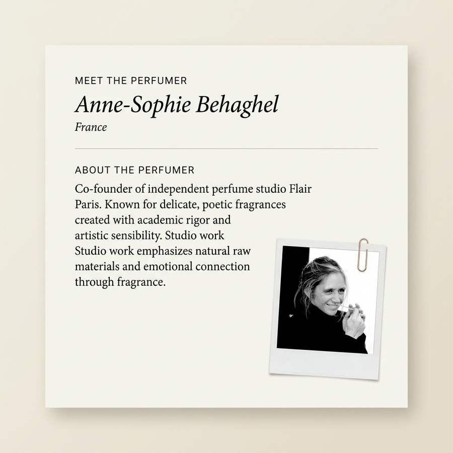 Anne-Sophie Behaghel perfumer profile