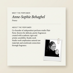Anne-Sophie Behaghel perfumer profile