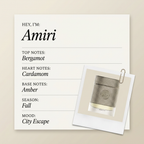 Arabian Oud Amiri fragrance profile card