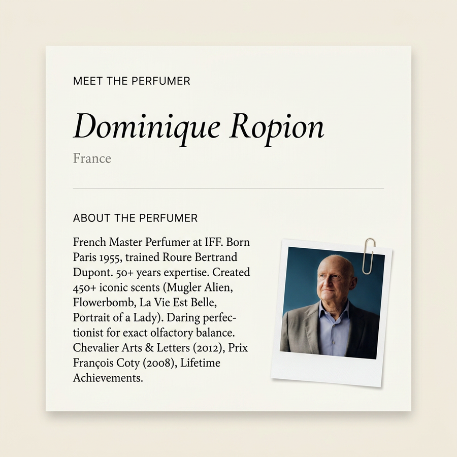 Dominique Ropion perfumer profile
