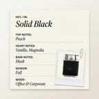 Arabian Oud Solid Black fragrance profile card