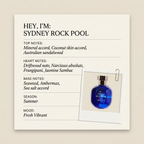 ARQUISTE Parfumeur SYDNEY ROCK POOL fragrance profile card