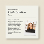 Cécile Zarokian perfumer profile