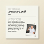 Arturetto Landi perfumer profile