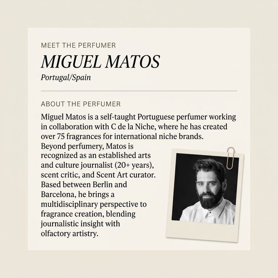 MIGUEL MATOS perfumer profile