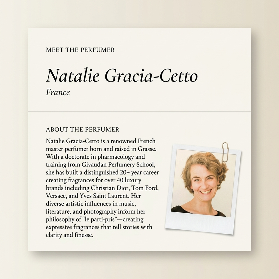 Natalie Gracia-Cetto perfumer profile