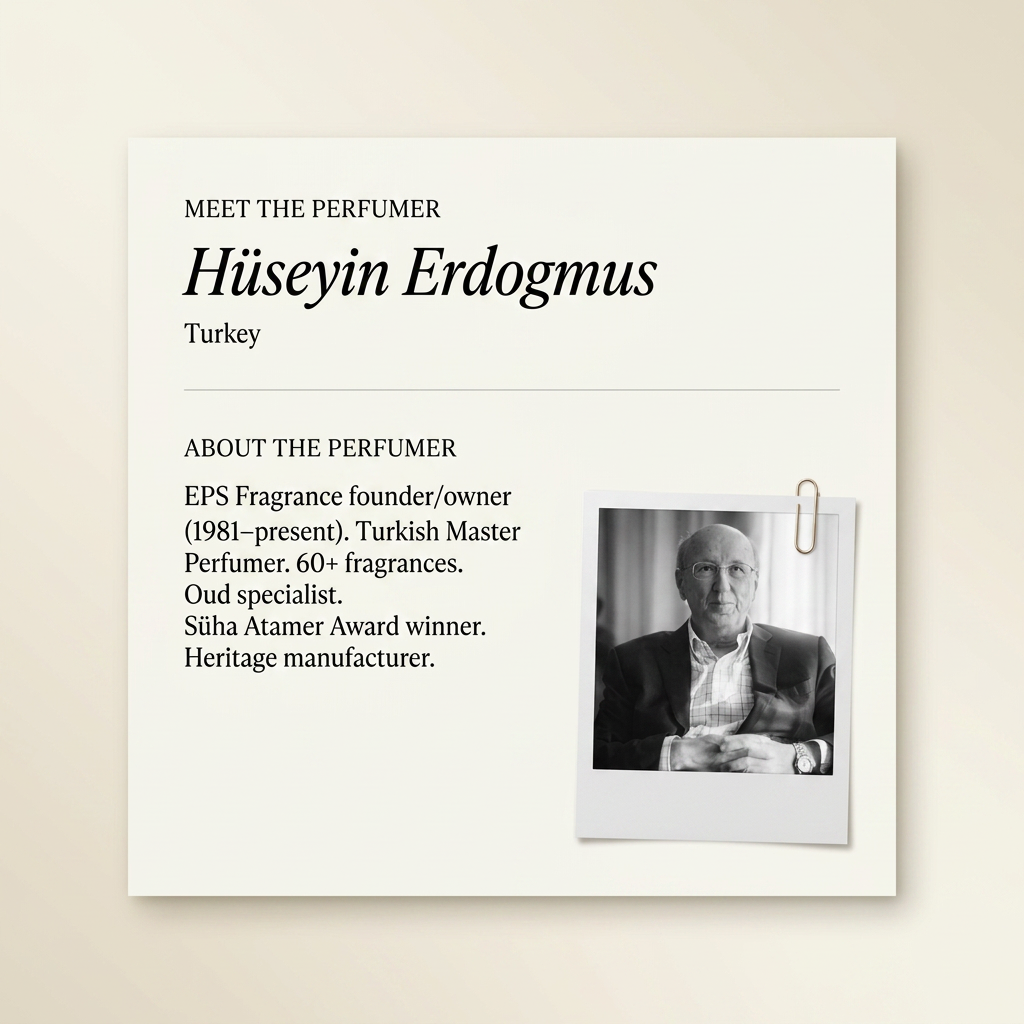 Hüseyin Erdogmus perfumer profile