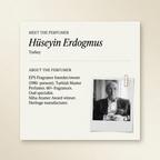 Hüseyin Erdogmus perfumer profile