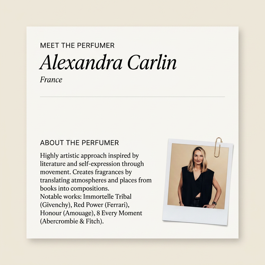 Alexandra Carlin perfumer profile