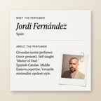 Jordi Fernández perfumer profile