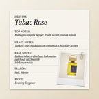 BDK Parfums Tabac Rose fragrance profile card