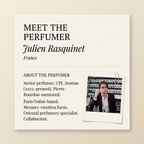 Julien Rasquinet perfumer profile