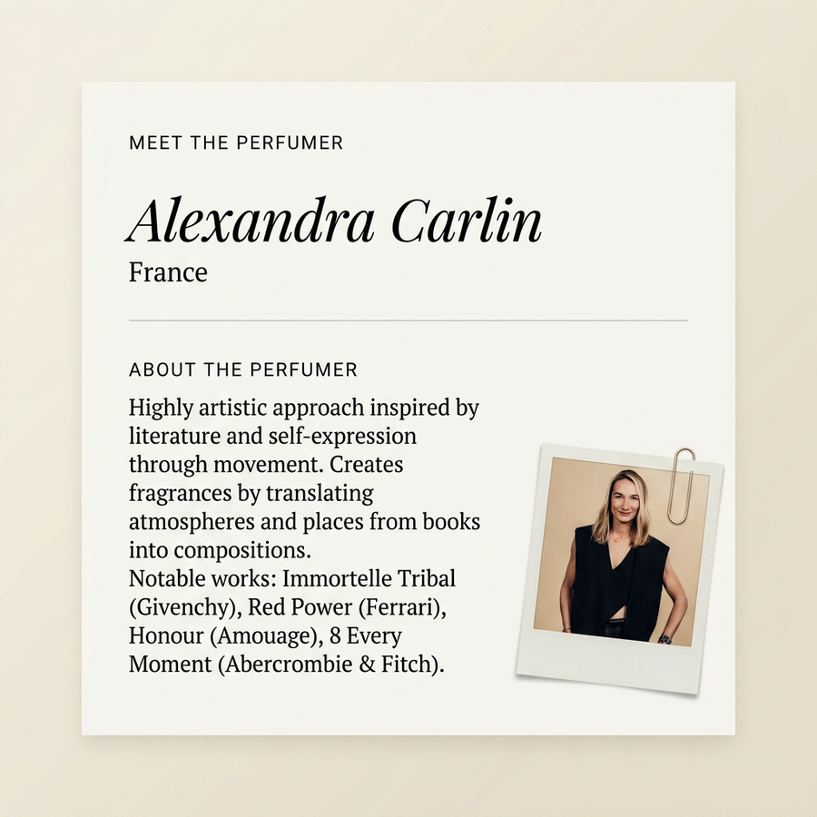 Alexandra Carlin perfumer profile