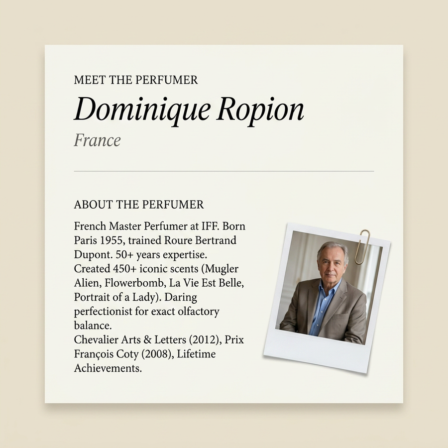 Dominique Ropion perfumer profile