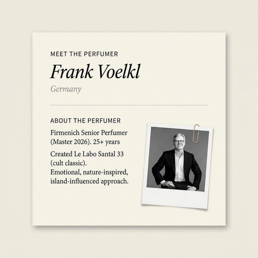 Frank Voelkl perfumer profile