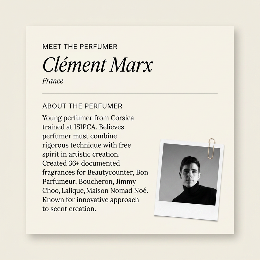Clément Marx perfumer profile