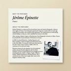 Jérôme Épinette perfumer profile