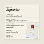 Björk and Berries September fragrance profile card