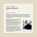Jérôme Épinette perfumer profile