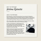 Jérôme Épinette perfumer profile