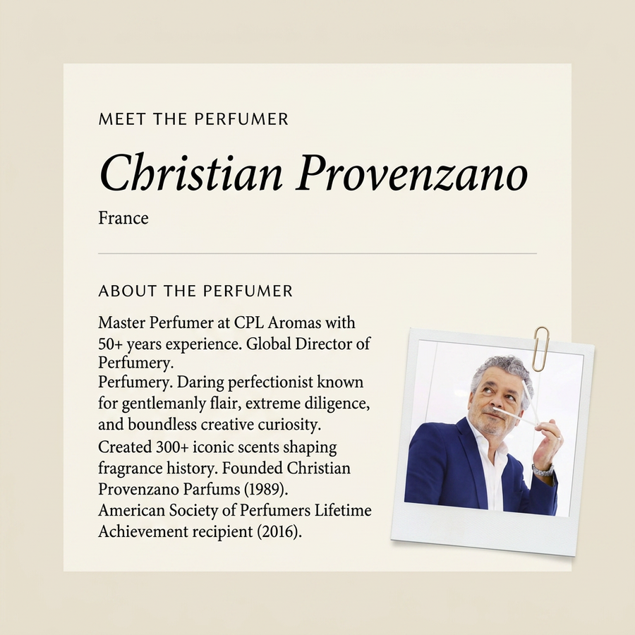 Christian Provenzano perfumer profile