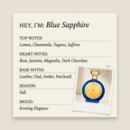Boadicea The Victorious Blue Sapphire fragrance profile card