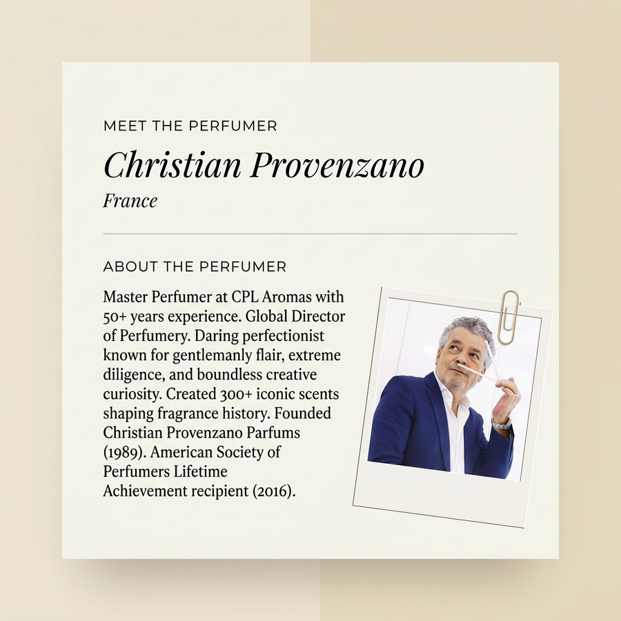 Christian Provenzano perfumer profile