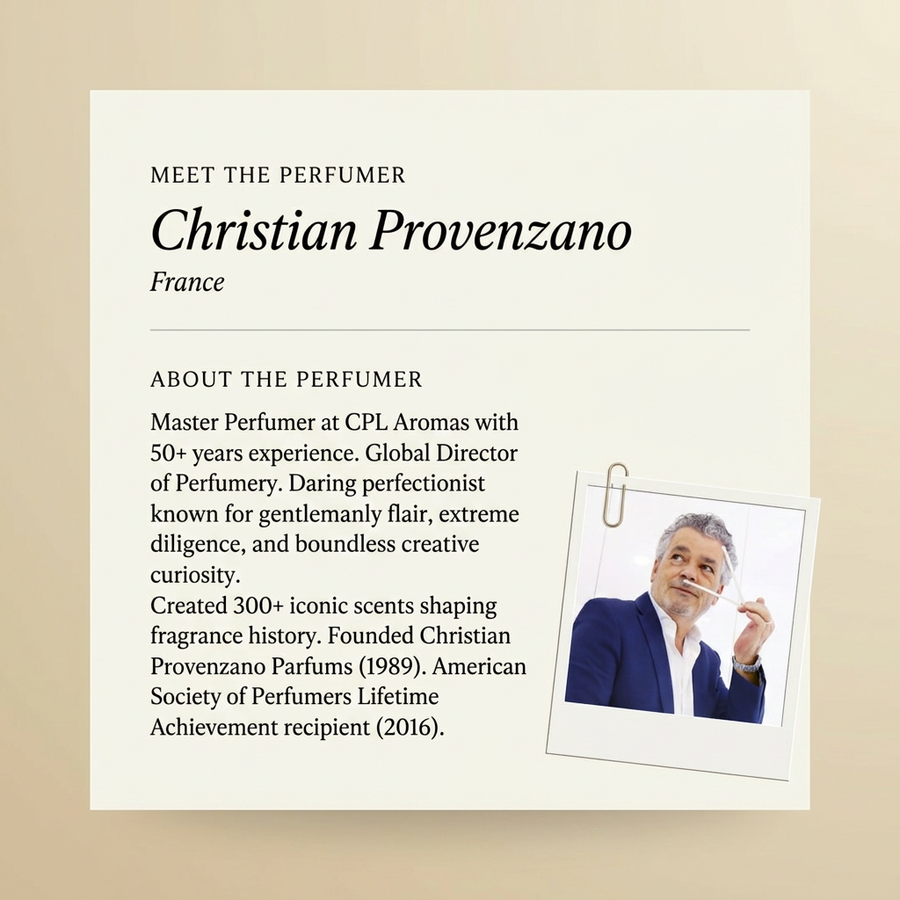Christian Provenzano perfumer profile