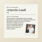 Arturetto Landi perfumer profile