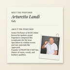 Arturetto Landi perfumer profile