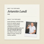 Arturetto Landi perfumer profile