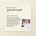 Arturetto Landi perfumer profile