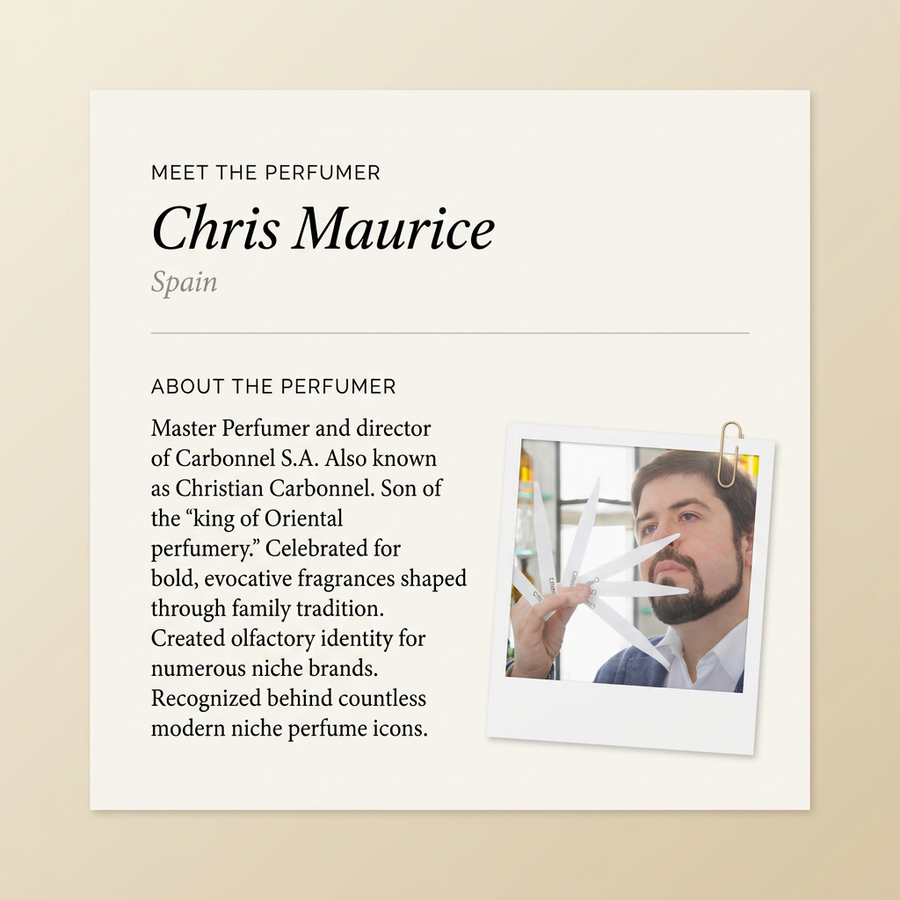 Chris Maurice perfumer profile