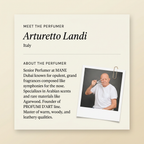 Arturetto Landi perfumer profile
