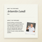 Arturetto Landi perfumer profile