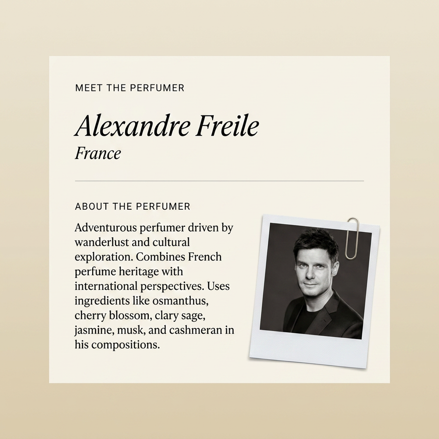 Alexandre Freile perfumer profile