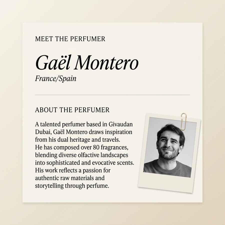 Gaël Montero perfumer profile
