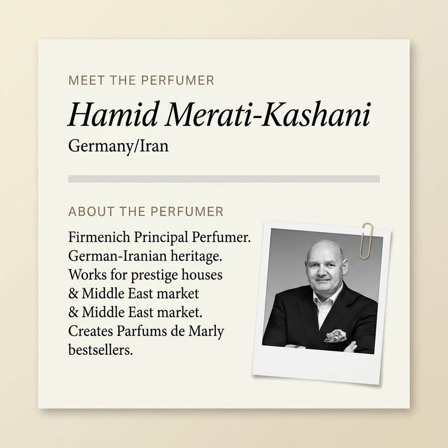 Hamid Merati-Kashani perfumer profile